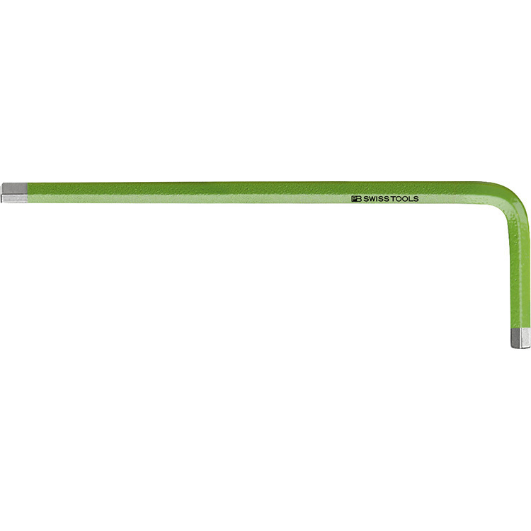 瑞士PB Swiss Tools 彩色平头内六角扳手  PB 210.2,5 YG