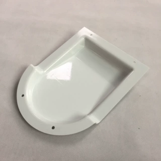 东莞迪泰定制生产白色小板壳子  ABS/PP/PC亚克力厚板吸塑