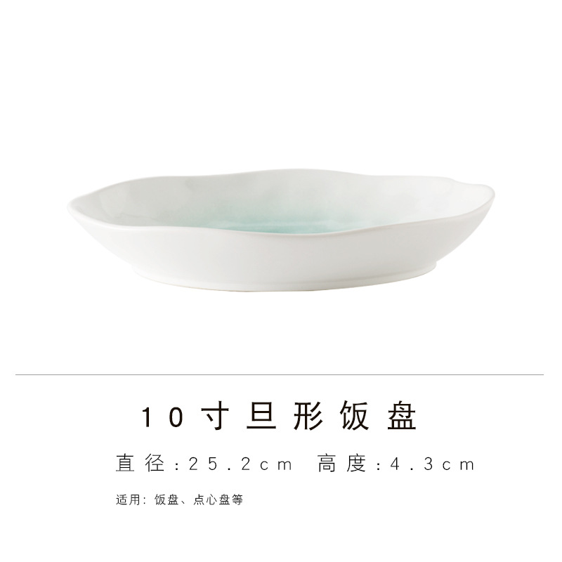 Plato de arroz de 10 pulgadas
