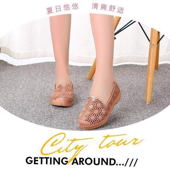 Chaussures été pour femme en PVC - Ref 3346378 Image 4