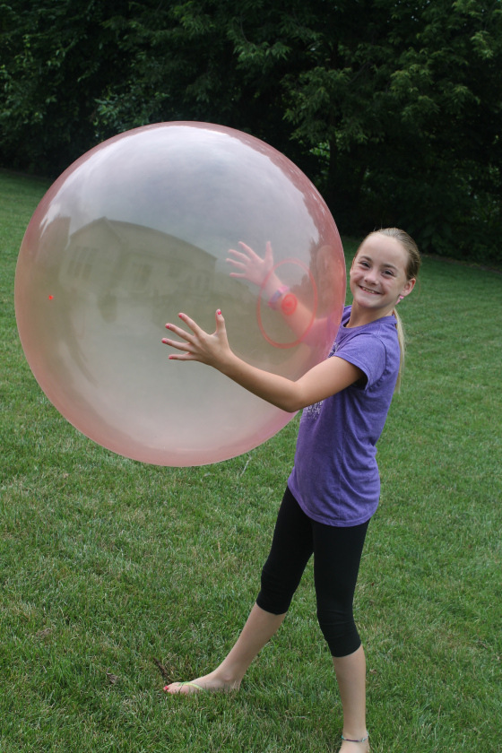 large bubble balls