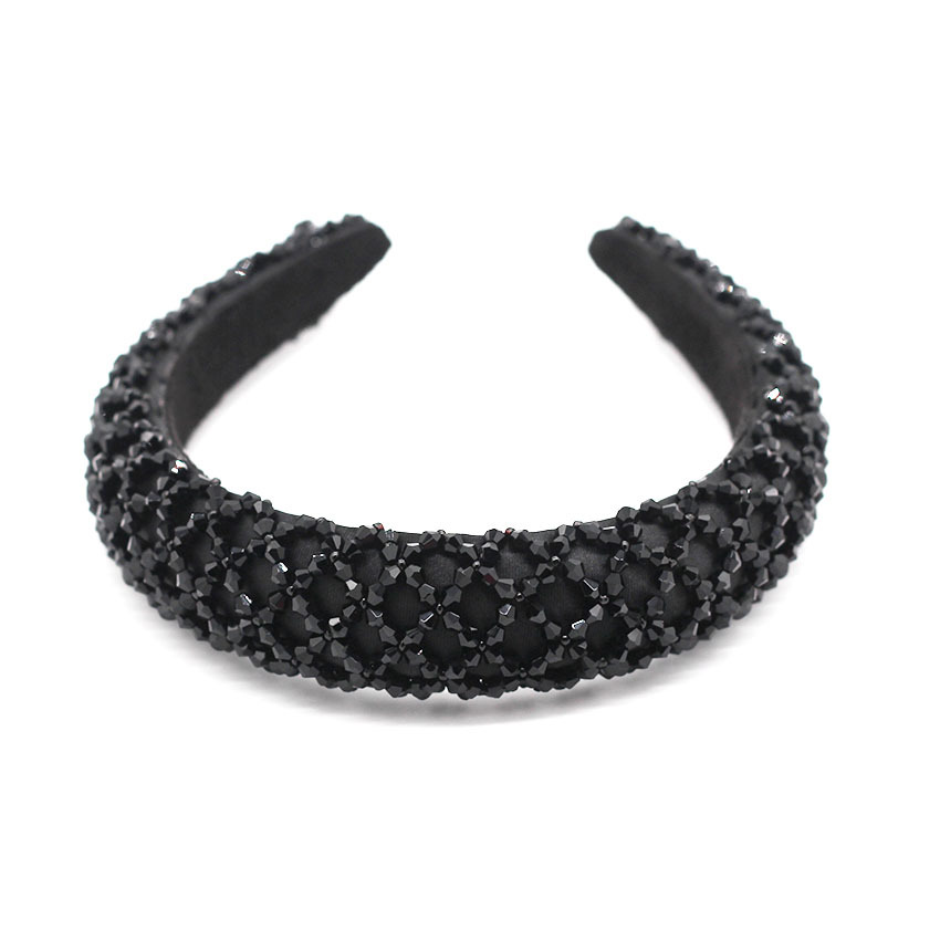 New Fashion Temperament Mesh Crystal Multicolor Personality Star With The Same Hair Hoop Prom Hair Hoop display picture 9