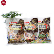 扬州特产五一牛皮糖桂花黑芝麻核桃花生什锦多口味400g袋装糖果