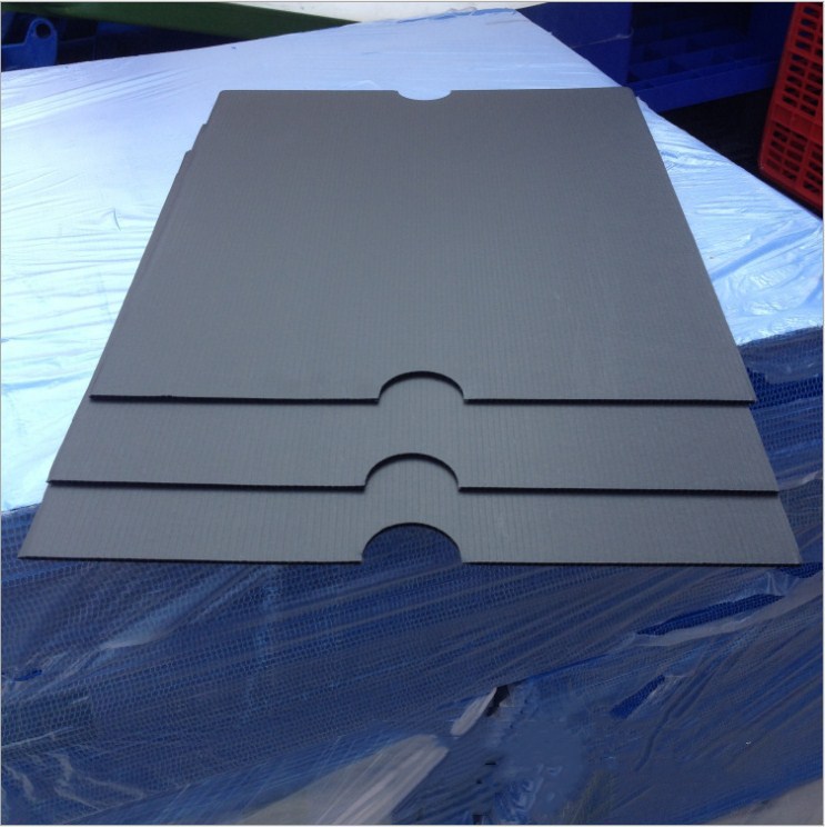 PP中空板瓦楞板 2-10mm黑色防静电隔板 电子产品隔板
