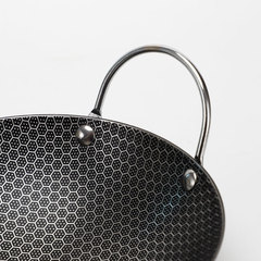 雙耳蜂窩鍋仔 酒精爐小火鍋 酒店用品 家用商用不鏽鋼不沾小乾鍋