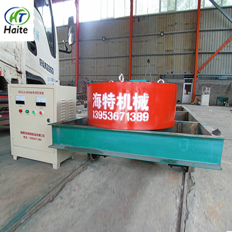 海特除铁器厂家 电磁除铁器 悬挂式电磁除铁器 圆盘式除铁器