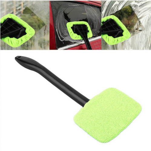 Car front windshield cleaning brush, car dust collector, defogger, window scraper, multifunctional glass brush