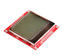 Nokia 5110 LCD 红屏 液晶屏模块 红色PCB