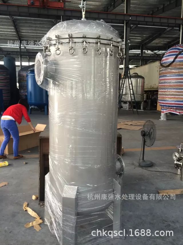 “康润”牌 SS304材质65芯40英寸 PP熔喷滤芯过滤器 保安过滤器