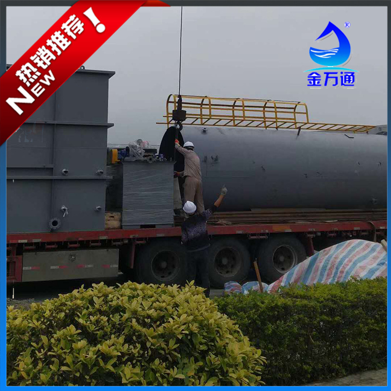 景观水处理设备 河道臭水处理净化设备 高效气浮加生物滤池