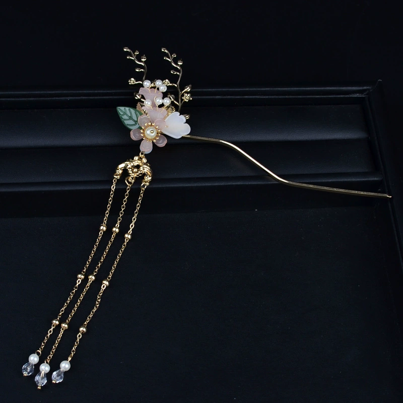 Аксессуар для волос с кисточками Ханьфу, Chinese hairpin, зажим для волос, оптовая продажа