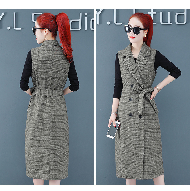 Gilet femme en Mélange de fibres chimiques - Ref 3317717 Image 31