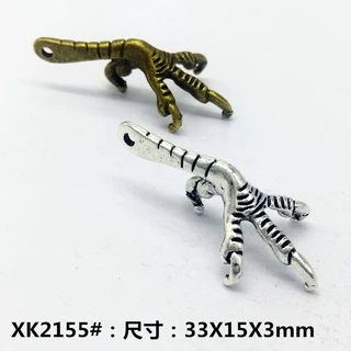 diy合金饰品配件33mm鹰爪挂件项链服饰礼品箱包装饰书签吊坠