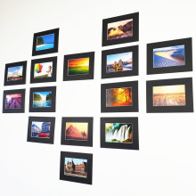 简易卡纸相框心形卡纸装饰相框组合3寸4寸6寸7寸15框纸照片墙加厚