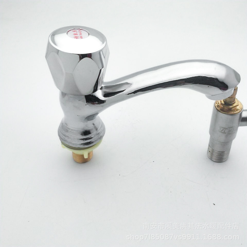 厂家直销铁仿古三环台式单冷快开台上盆洗手池龙头卫浴洁具水龙头