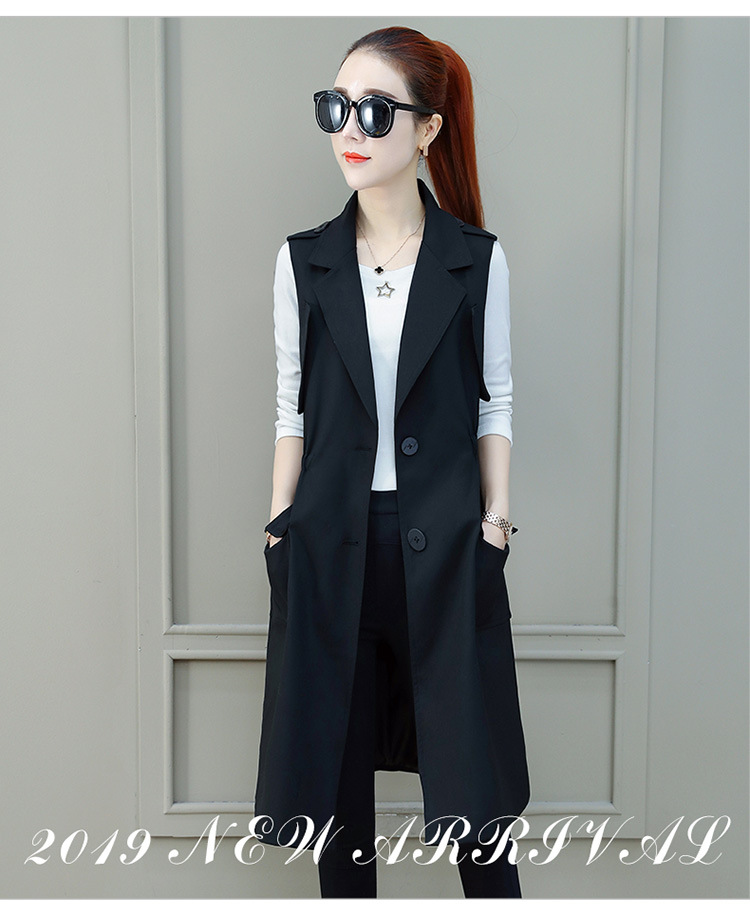 Gilet femme en Mélange de fibres chimiques - Ref 3317702 Image 32