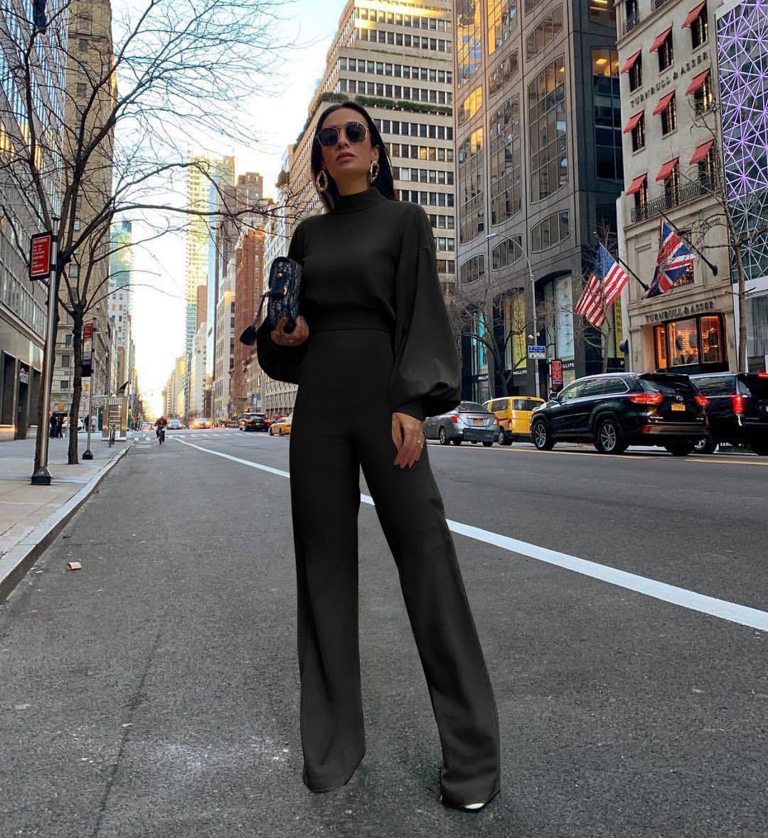 371g Weight Full Length Pants Length Polyester Fabric Type Mid Waist Waist Line Jumpsuits Pants Type Bodysuits Tops Type Daily Occasion Comfort Function Regular Fit Fit Type Solid Color Pattern Spring, Autumn Season Women's Gender Simple Style Style Women's Daily Bodysuits Simple Style Solid Color Full Length Jumpsuits 1