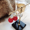 Advanced brand retro earrings from pearl, high-quality style, European style, internet celebrity