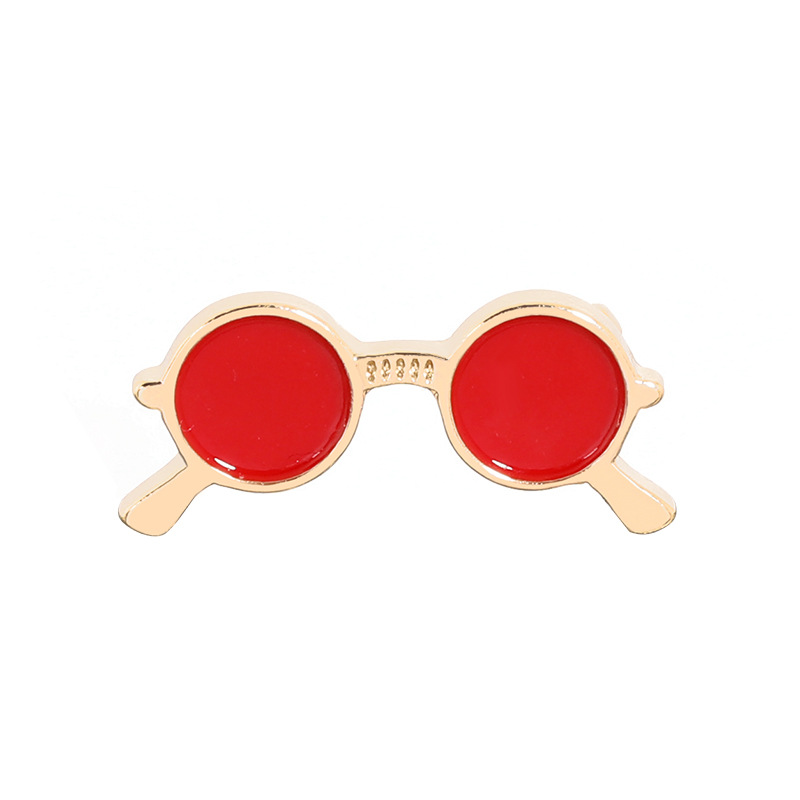 New Korean Fashion Creative Glasses Sunglasses Frame Pin Brooch Wholesale display picture 13