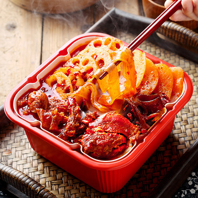 Chongqing Hot Pot Lazy man convenient Fast food Net Red food wholesale Spicy and spicy Hot Pot