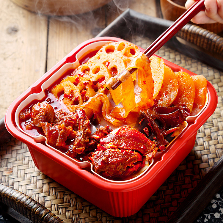 Chongqing Hot Pot Lazy man convenient Fast food Net Red food wholesale Spicy and spicy Hot Pot