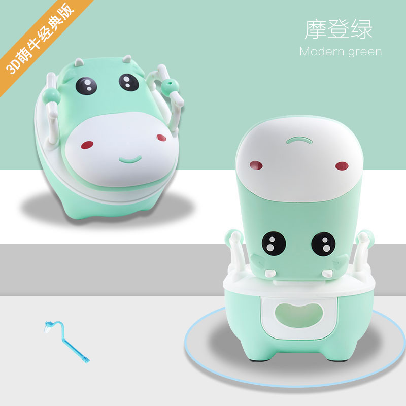 Children's toilet portable toilet infant small toilet girl toilet boy baby urinal urinal PU pad