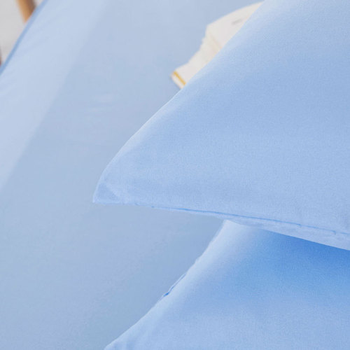 Factory direct sales pillowcase solid color brushed plain single double 45*75 pillowcase bedding processing wholesale