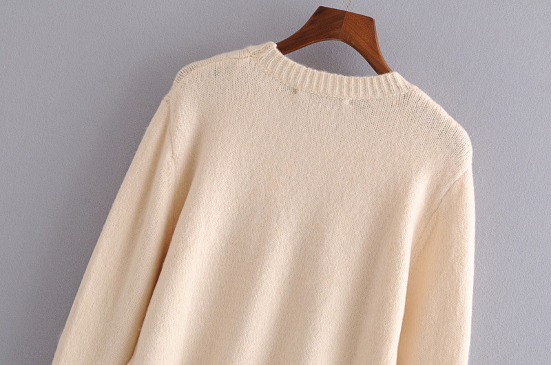 Fashion velvet bow knit sweater NHAM158466picture16