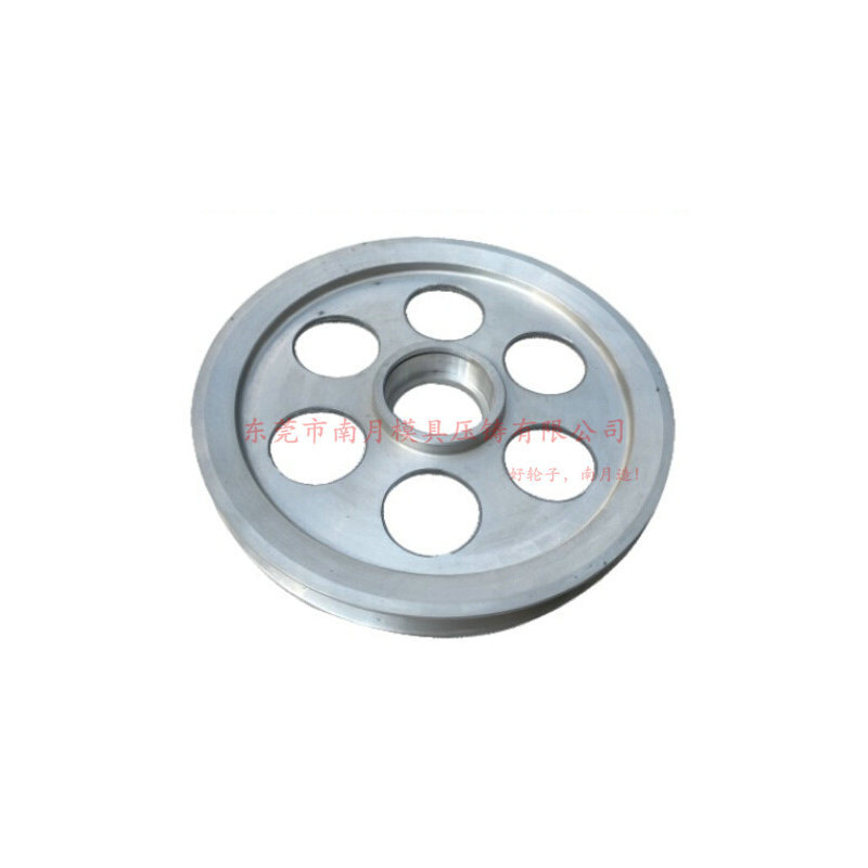 供应各种型号高精度铝合金储线轮 批发215x31.82储线轮