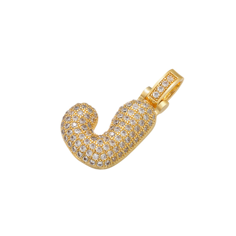 6g Weight Pendant Jewelry Making Type Zircon Inlay Material DIY Jewelry Accessories Classification 1 Piece Quantity Copper Material Letter Pattern All Seasons Season Polished Finish Plating Design Hip-Hop Style White, Gold Color 1 Piece Copper Zircon Bubble Letter Polished Pendant DIY Jewelry Accessories 11