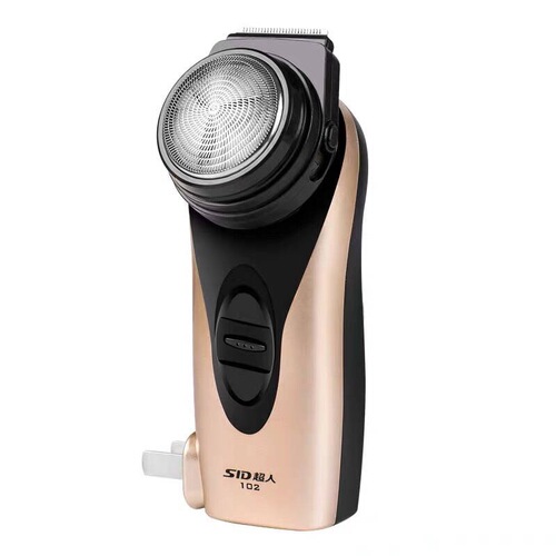 SID/Superman Shaver RS102 Rechargeable Shaver Single Head Beard Shaver Bearded Men Shaver