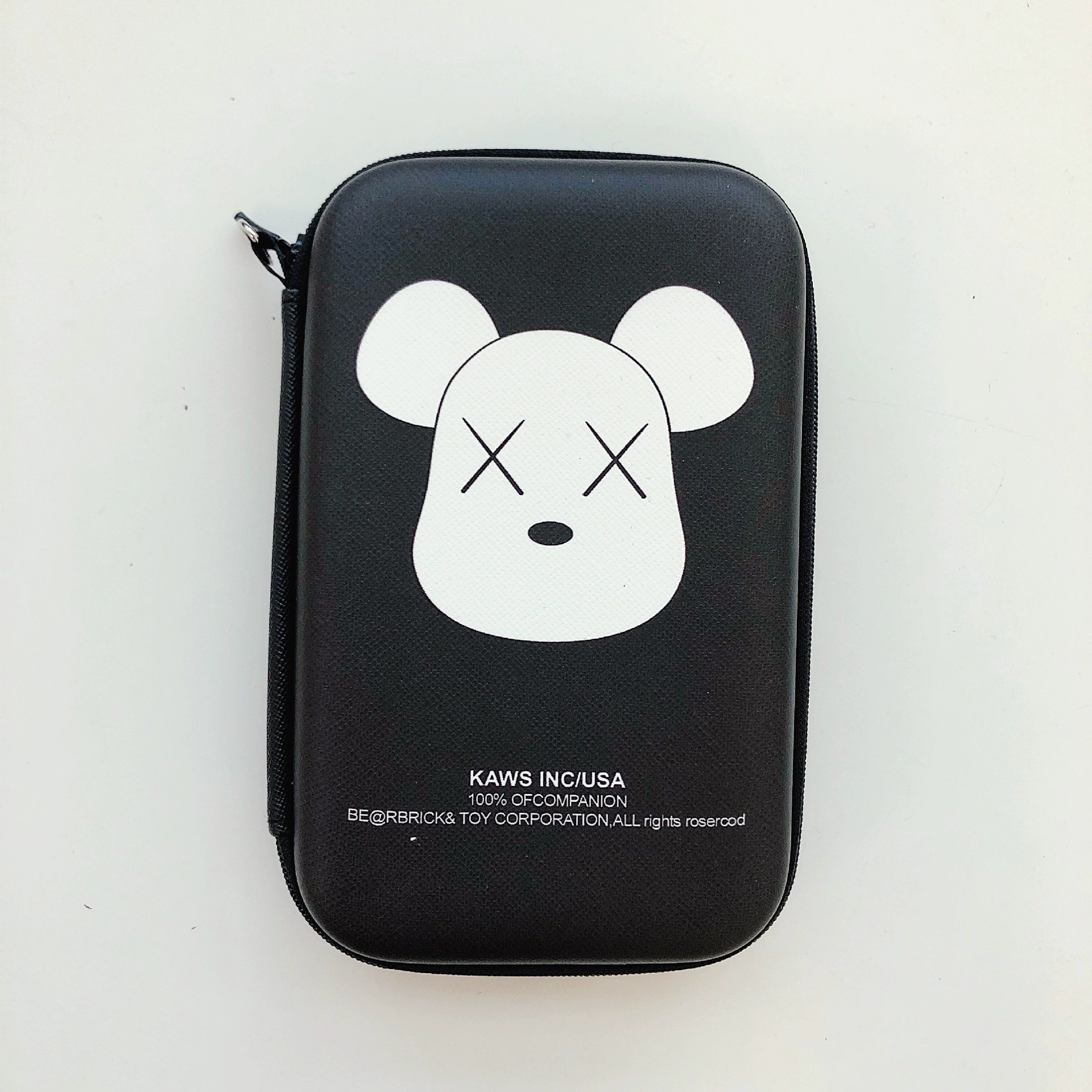 Cartoon rectangular power supply, headphones, charger, storage box, storage system, wallet