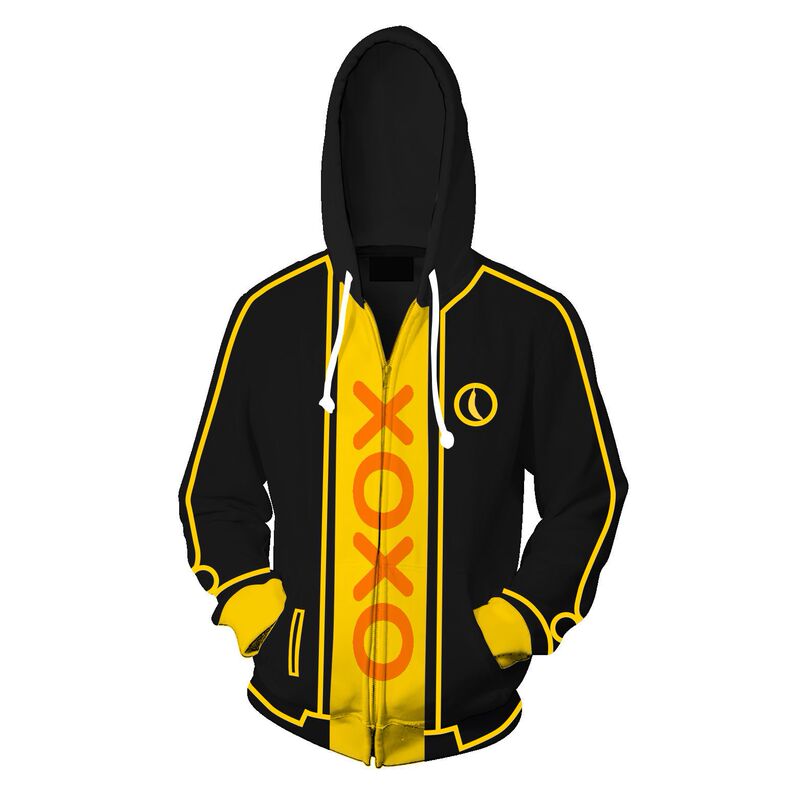 My friend Pedro 3D sweater printed zipper cardigan hooded sports CS peripheral sweater