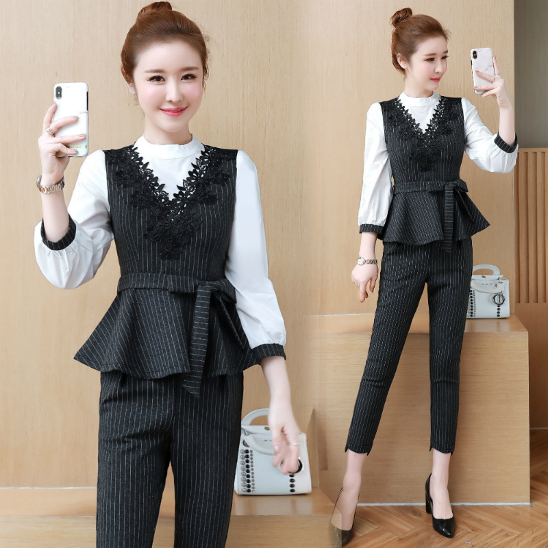 Costume femme en Mélange de coton - Ref 3335092 Image 3