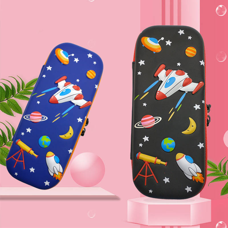Die EVA Pencil box Mini anime 3D Cartoon children pupil light Pencil bag Stationery customized