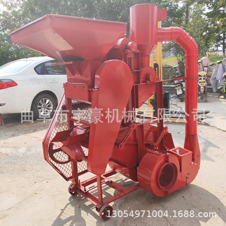 榨油机用花生去壳机高产量花生剥壳机家用电花生剥壳机