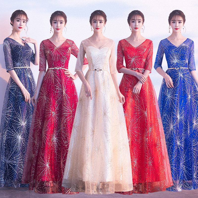 Modern long dress