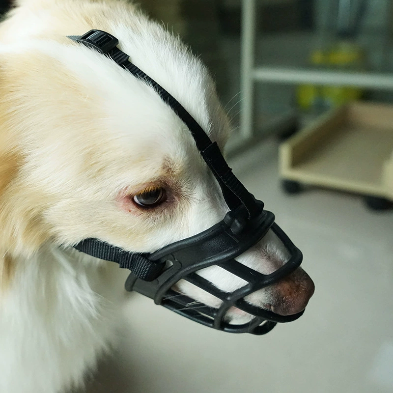 Дышащий силиконовый чехол для собачьего рта