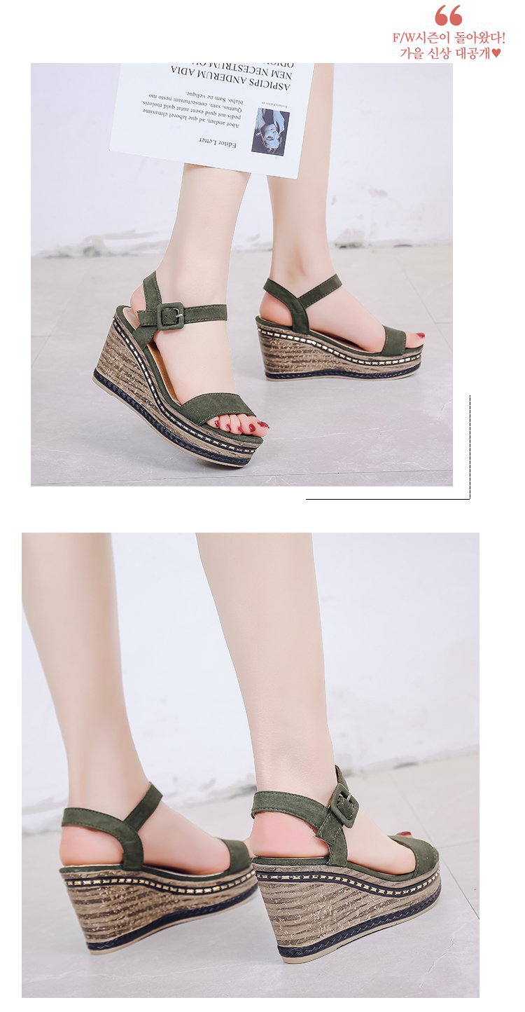 Chaussures été pour femme en Caoutchouc - Ref 3346137 Image 23