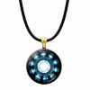 Accessory, heart, necklace, chain for key bag , suitable for import, Iron Man, with gem, European style, wholesale