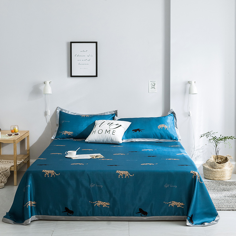 The bed Supplies Borneol Summer mat Air-conditioned seats printing sheet Mat Three