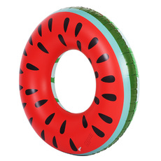 大人西瓜游泳圈儿童充气水上玩具宝宝浮圈 男女游泳用品