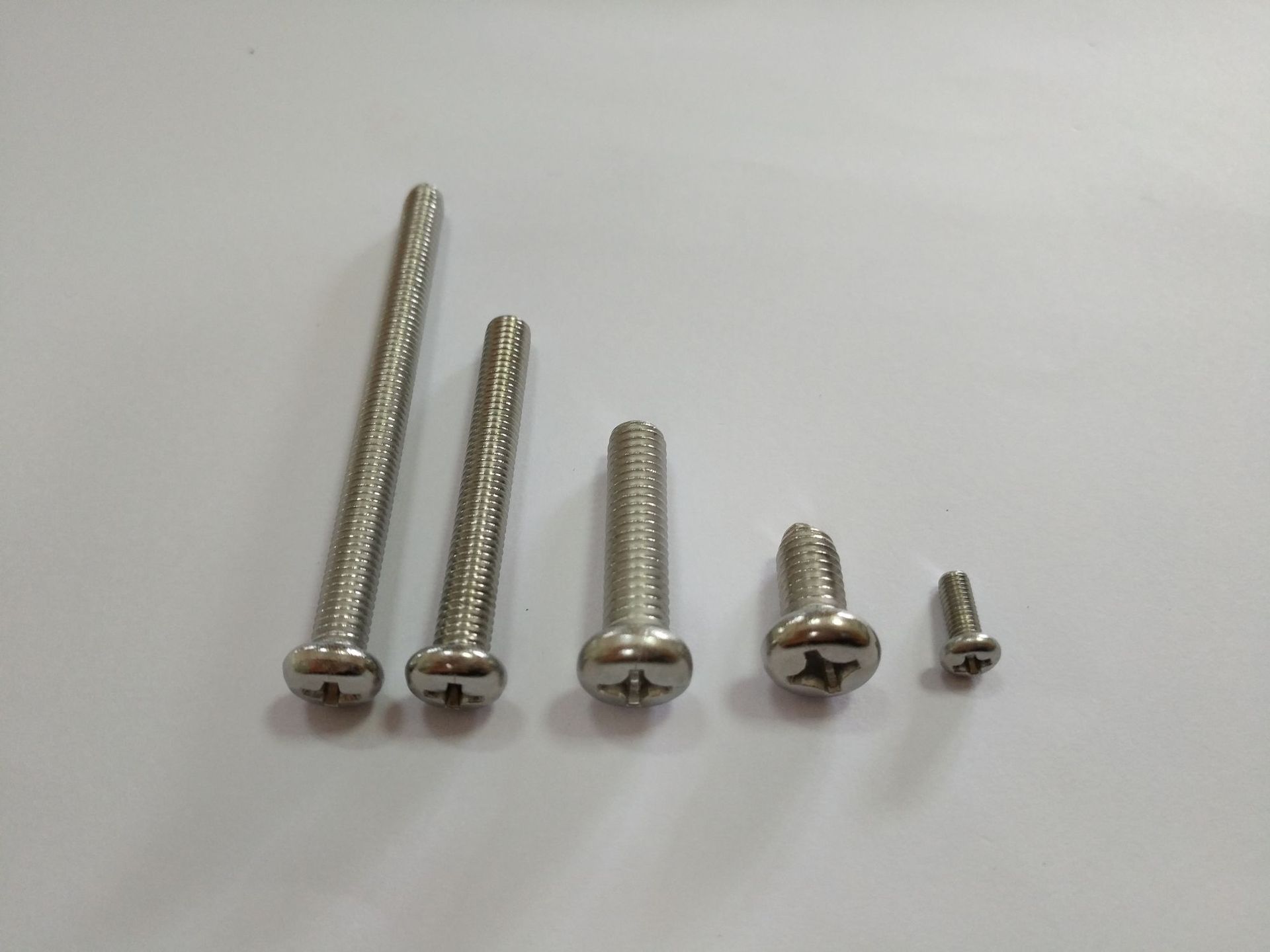 304不锈钢 PM盘头机丝  盘头十字机牙螺丝  十字槽螺钉