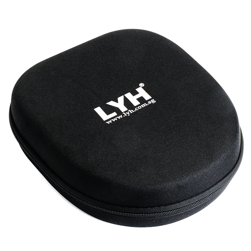 头戴式耳机收纳包 大耳机包 蓝牙耳机包 pu便携耳机盒椭圆 定logo