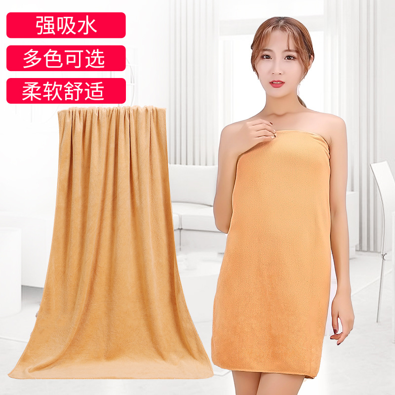 美容院浴巾汗蒸按摩铺床巾柔软吸水成人裹身体家用大毛巾批发