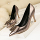 899-10 han edition fashion pointed shallow mouth high-heeled shoes with sexy female fairy wind fine single party shoes joker for women's shoes