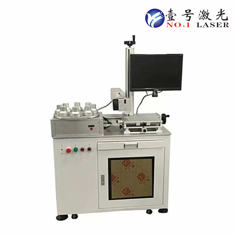 移动电源充电器打标_耳塞等塑胶壳高品质镭雕_3W紫外激光打标机