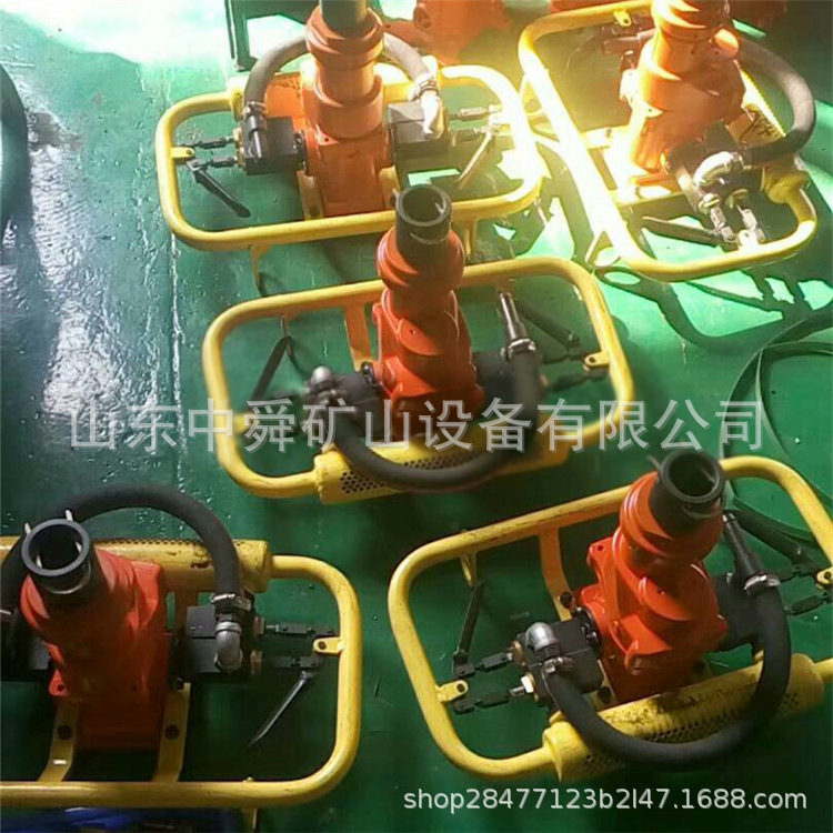 厂家供应ZQSJ-95/2.2架座支撑气动手持式钻机  煤矿手持气动钻机
