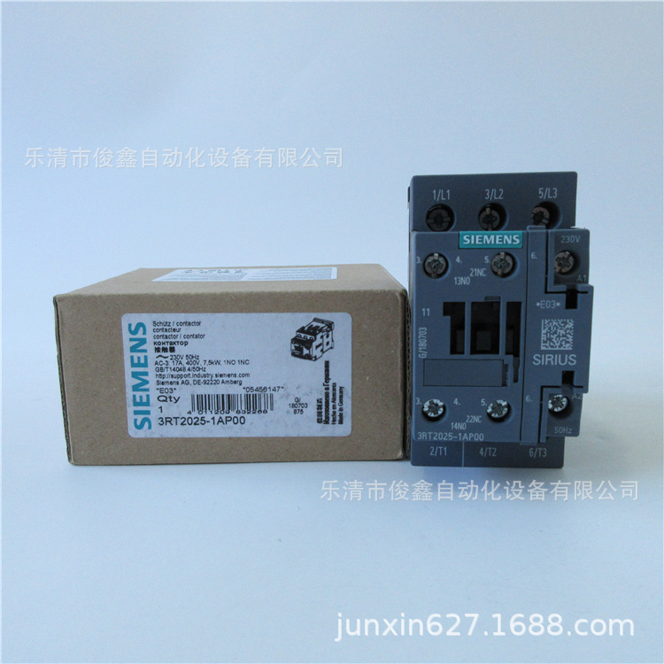 原装进品SIEMENS西门子接触器3RT2025-1A  AC230V 3RT2025-1AP00
