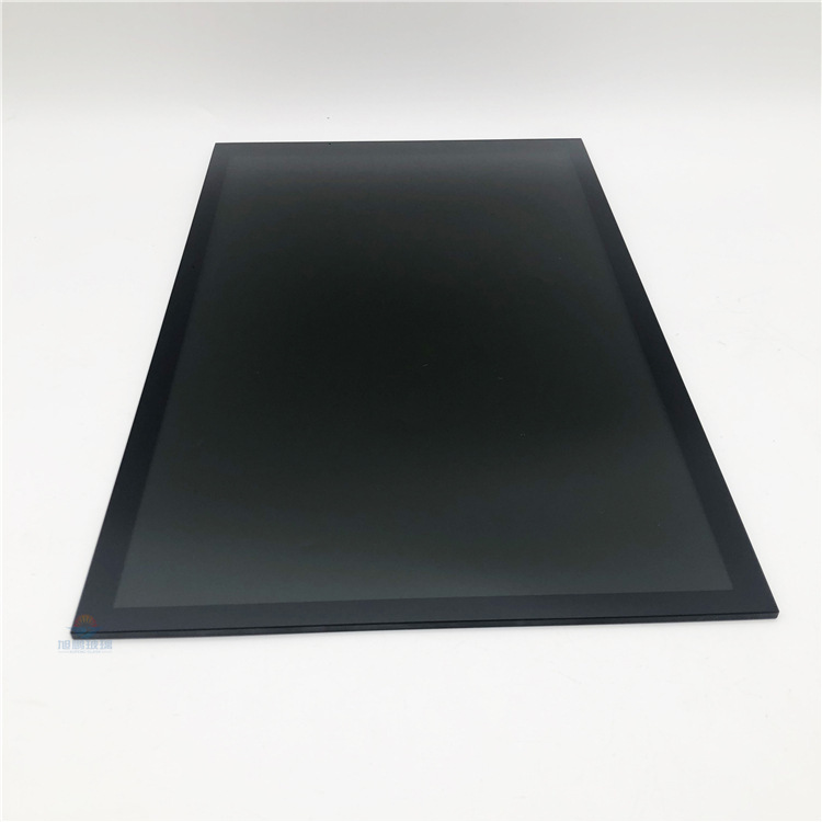 Cool Cool Black Tempered Glass Computer Side Panel Black Glass 4mm Black Glass with Screen Printing